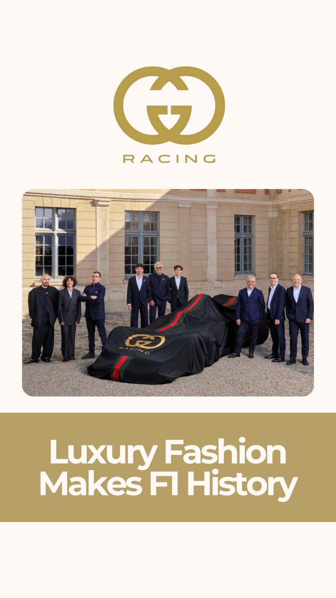 Gucci just entered Formula 1.