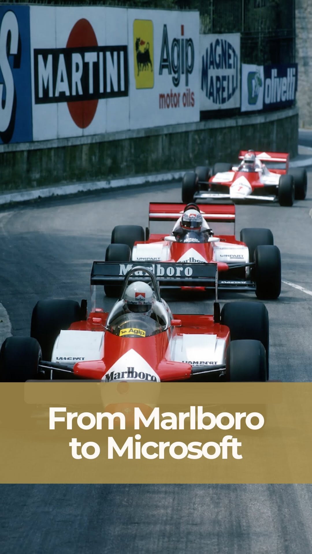 80% of an F1 team’s budget used to come from a cigarette packet 🚬